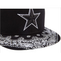 Embroidered five-pointed star baseball cap