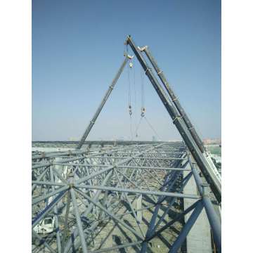 Proyecto de estructura de red de cobertizo de mantenimiento del metro de Urumqi