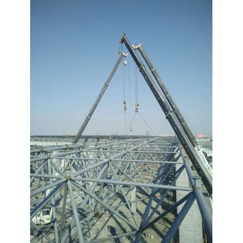 Proyecto de estructura de red de cobertizo de mantenimiento del metro de Urumqi