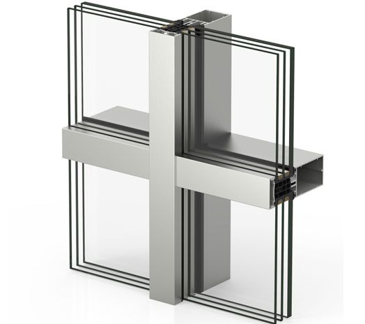 aluminum glass curtain wall-1
