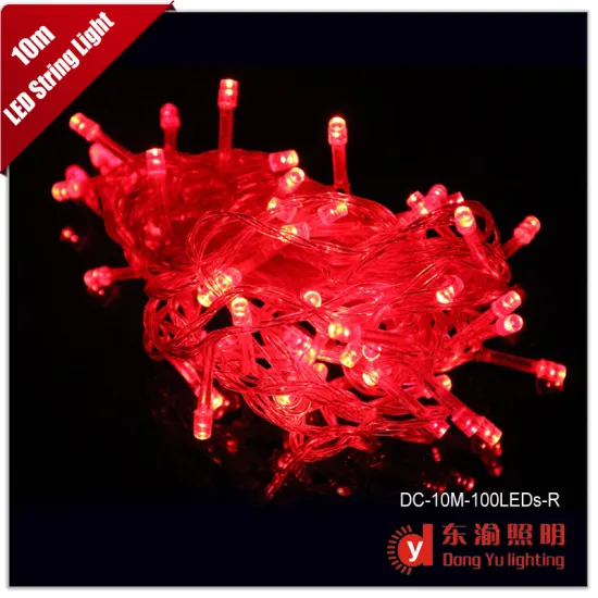 new holiday decor products outdoor decorative string lights LED wedding string light with hardly PVC wire