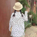 Korean Version Small Fresh Pineapple Print Blouse Shirts Women Spring Summer Top For Women Fashion Buttons Long Sleeve Top Women