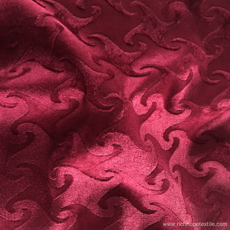 Hot Selling Cheap Crushed Velvet Upholstery Fabric