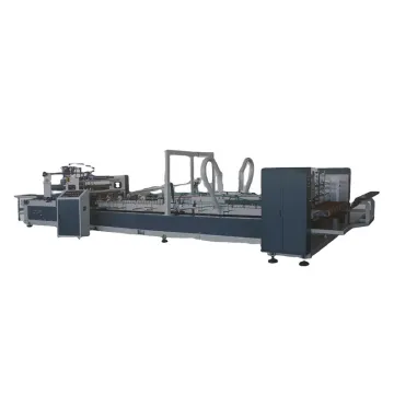 Automatic Cartoon Box Folding and Gluing Machine