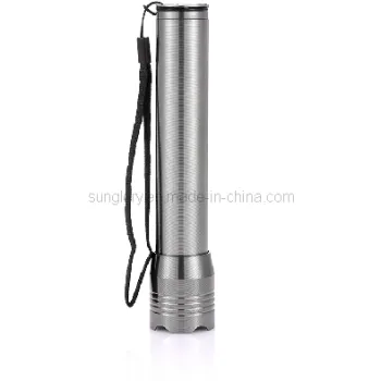 High Brightness LED Torch with Solar Panel