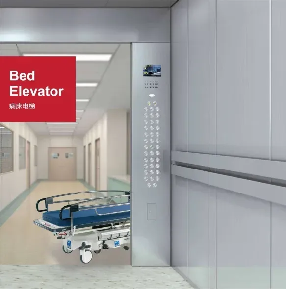China Price Medical Bed Stretcher Wheelchair Passenger Lift Hospital Elevator