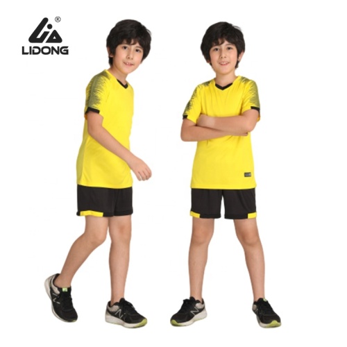 Populaire voetbaluniform jersey voor kinderen