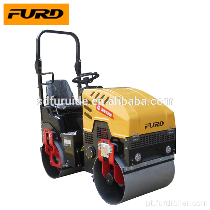 Rolo compactador de tambor com vibração de 1 tonelada com bom preço Rolo compactador de tambor com vibração de 1 tonelada com bom preço FYL-880