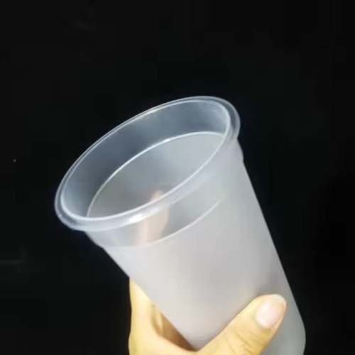 Injection milktea Plastic Cups With Lid