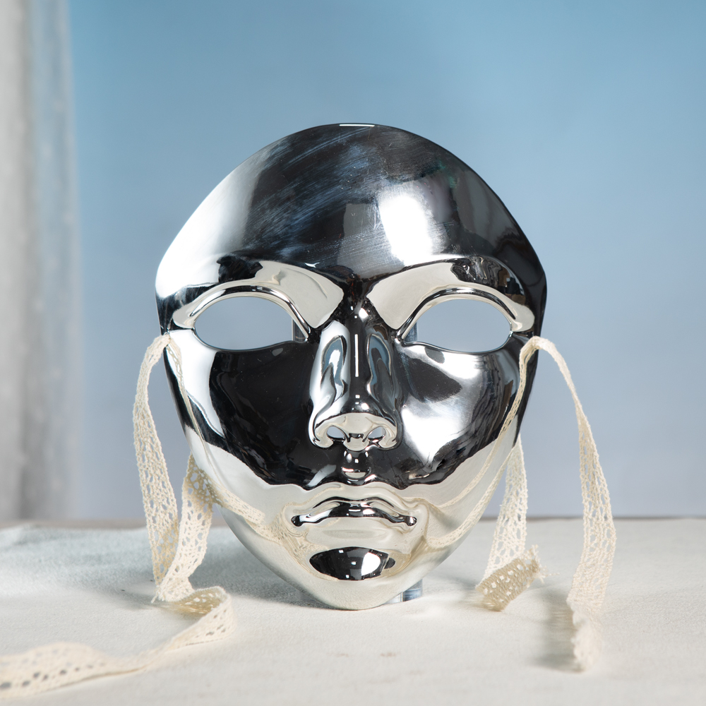 Electroplated Gold Full-Face Mask with Beauty MASK