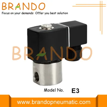 2/2-Way 304 Stainless Steel Solenoid Valve 1/8'' 1/4''