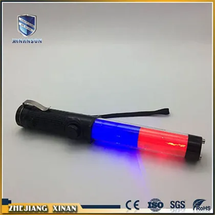 electric baton traffic rubber stick riot baton