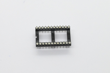 Embase à double broche en ligne DIP droite de 2,54 mm