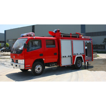 Dongfeng duolika 6 roda truk pemadam kebakaran air