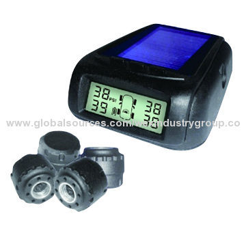 Wireless TPMS with external sensor, applying to car