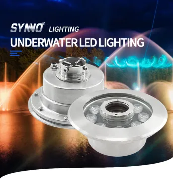Stainless steel ip68 rgb led underwater fountain lights