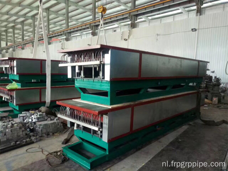 FRP GRP Fiberglass Composite Mesh Rasp -machine -apparatuur