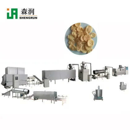 Automated Corn Flakes and Breakfast Cereal Production Machine