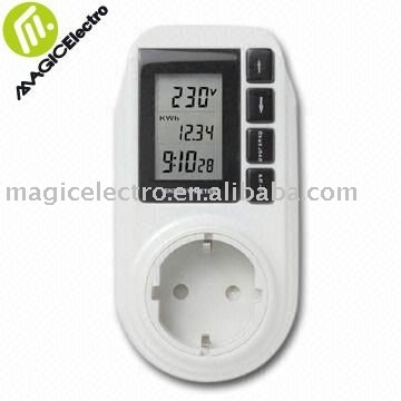 Custom Digital Energy Meter with Large LCD Display, Calculates Electricity Expenses