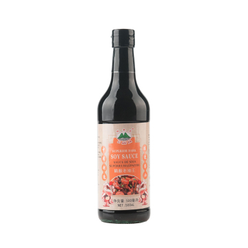 500ml Glass Bottle Dark Soy Sauce