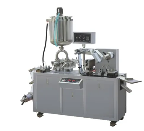 Blister packing machine for honey
