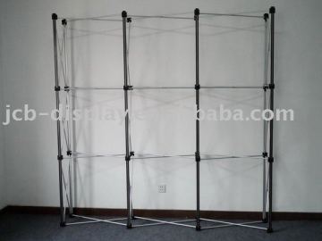 Aluminum display counter spring Pop up banner
