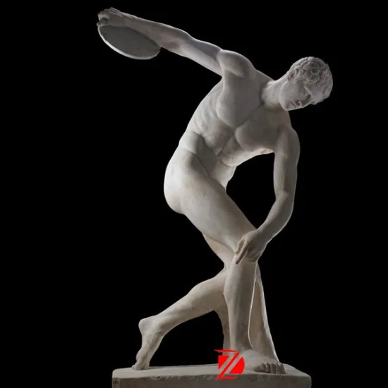 Famous discus throw sculptures