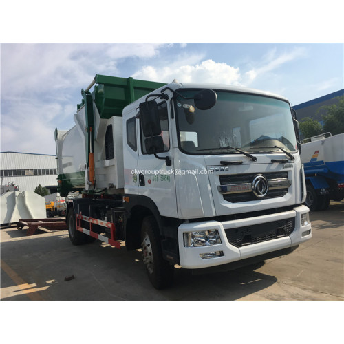 Dongfeng 10cbm Kitchen รถบรรทุกขยะ