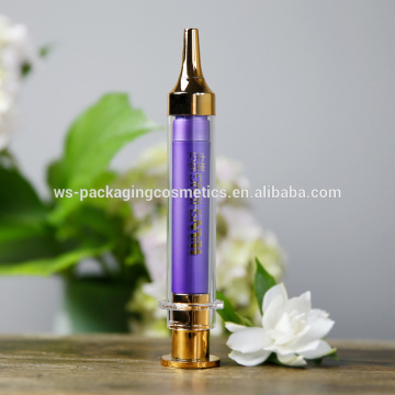 10ml Syringe Packaging Plastic PETG Bottle for Skin Care