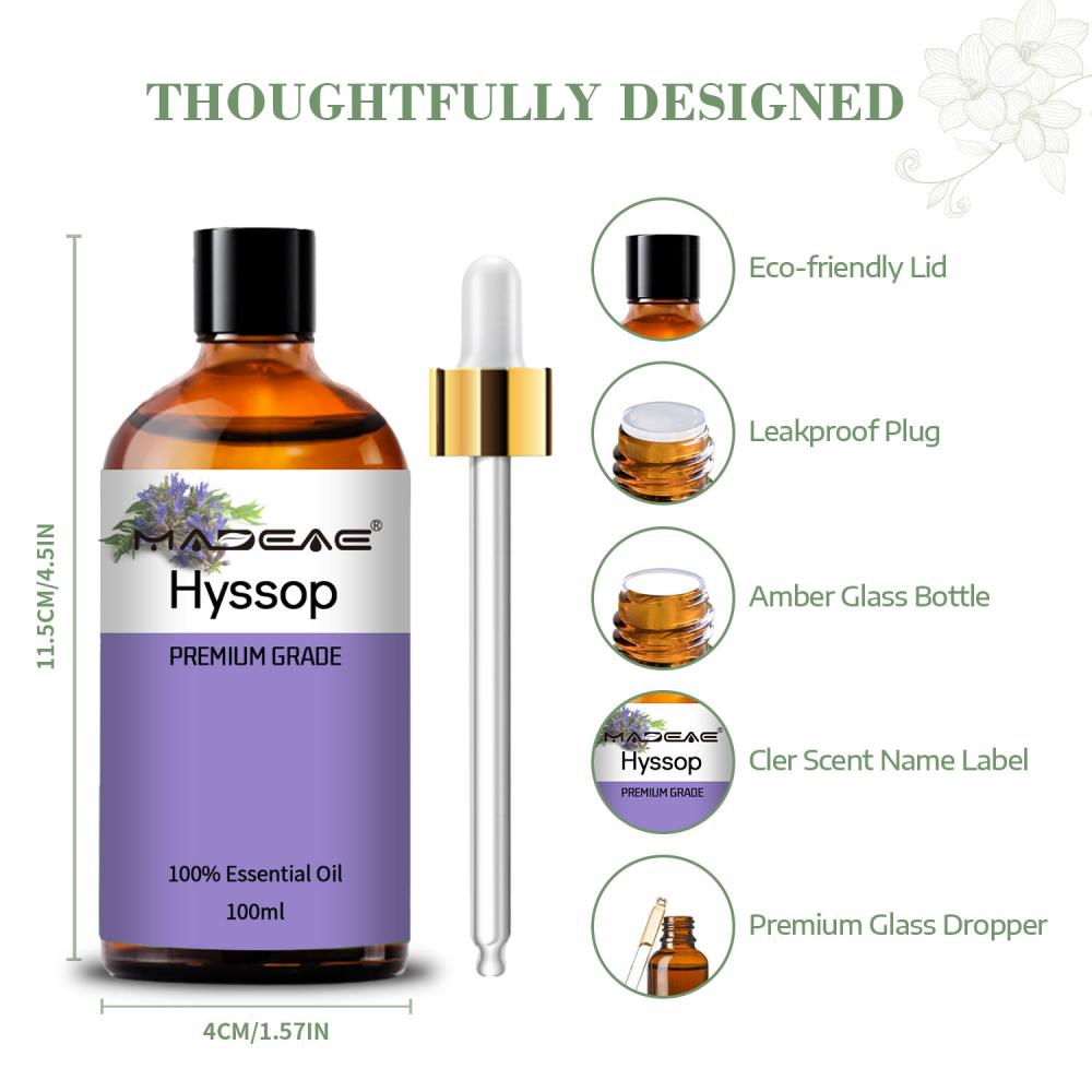 High Quality 100% Pure Hyssop Essential Oil At Wholesale Price