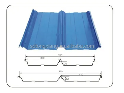 TONG XIANG Metal Roofing Sheet Roll Forming Machine