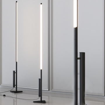 Led Tube Floor Light Minimalist Linear Floor Lamp Factory