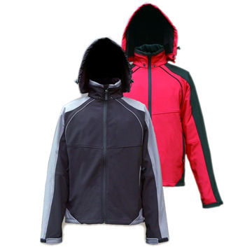 Softshell Jacket, Country Design, Comfortable and Warmer