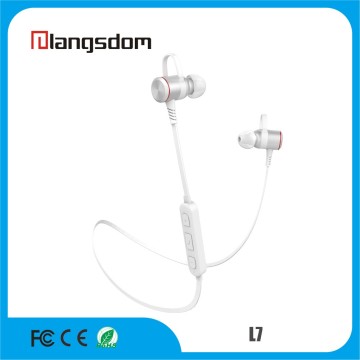 langsdom sport blue tooth headset earplug metal bluetooth wireless earphone