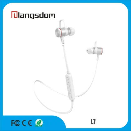 langsdom sport blue tooth headset earplug metal bluetooth wireless earphone