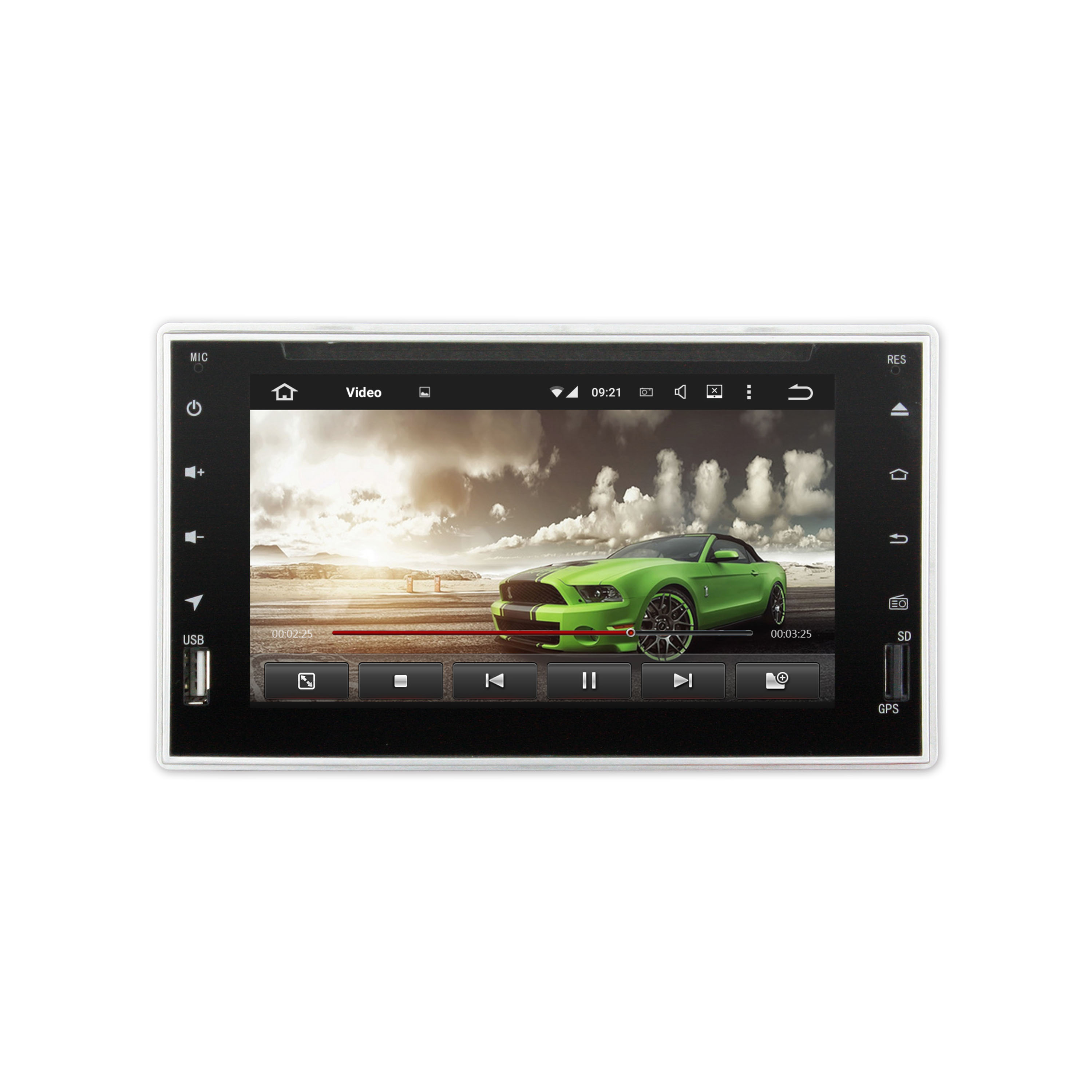 6.2 inch universal car dvd player 