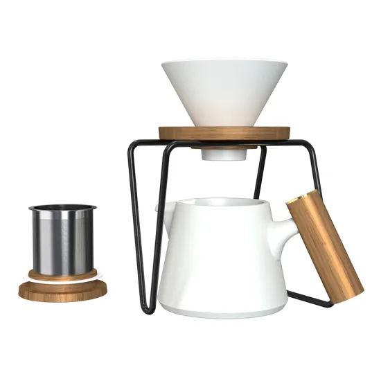 DHPO Top 10 Trending Reusable Pour Over Cone Coffee Dripper and Coffee Maker Set Suppliers