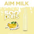 Best Aim Milch 500Puffs Einwegvape