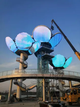 M-shine P5 LED Cube Screens for Outdoor/Indoor Advertising Displays