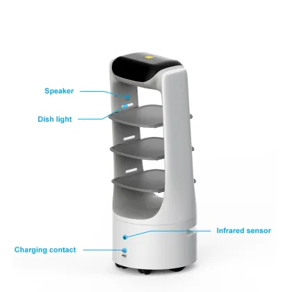 AI Food and Drink Delivery Robot: Automatic Intelligent Technology