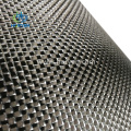 Sliver colored glitter carbon fiber hybrid fabric