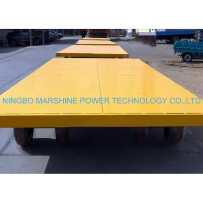 Plant Type 6Tons Low Bed Utility Truck Trailer