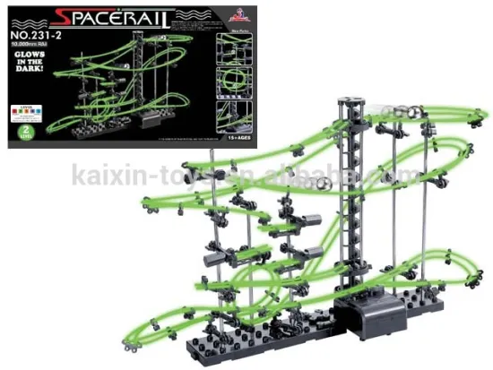 New Designed Intellectual toy Noctilucent Space Rail Blocks 10202068
