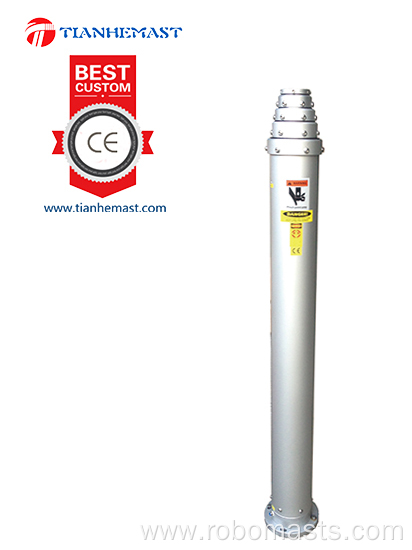 Non-locking Mast Broadcast Telescopic Mast