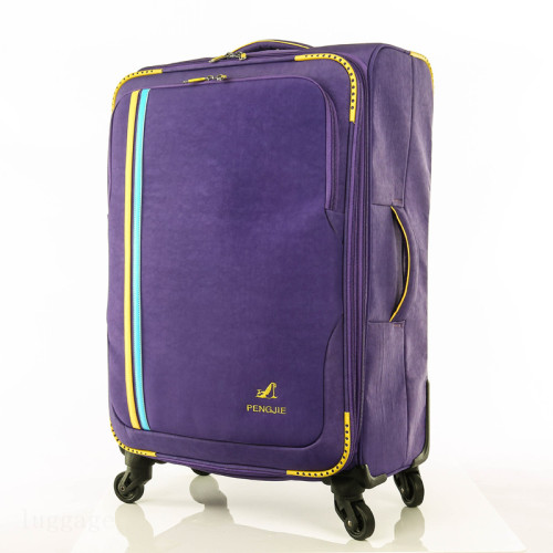 Comfortabele nylon reisbagage met trolley