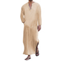 Men's V-neck Short Sleeve Robe