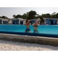 90mm özel akrilik kapak yüzme havuzu