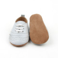 Floral Real Leather Unisex Baby Casual Shoes