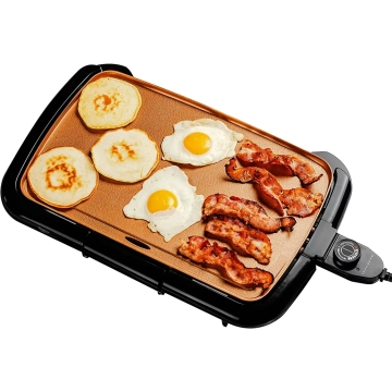New Electric Griddle with Copper Coating: Your Ultimate Cooking Companion