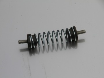Round vibrating sieve machine steel spring